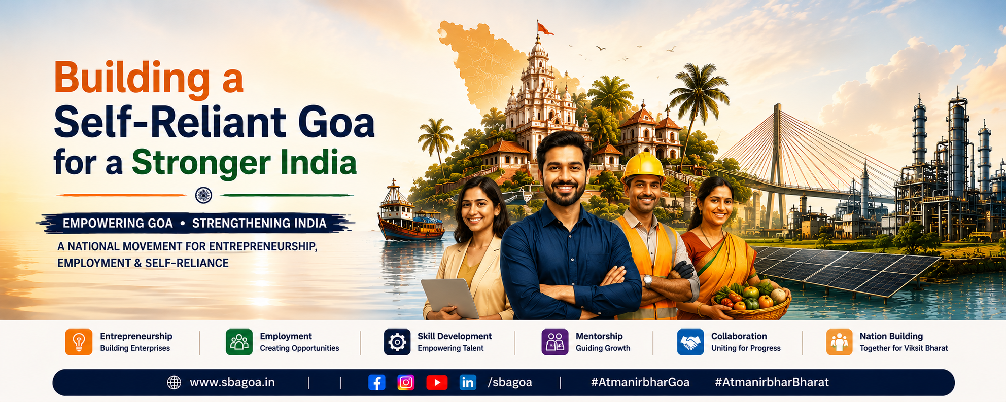 Swavalambi Bharat Abhiyan banner 1